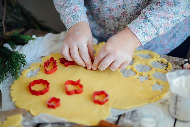 istock Homemade bakery making, gingerbread cookies close-up.  xmas swee 630040178