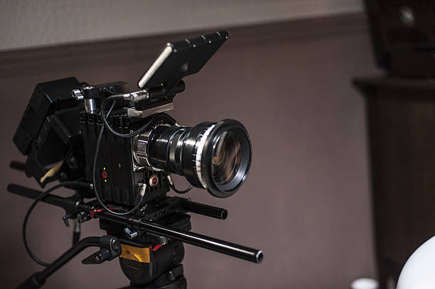 istock Digital Cinema Camera on a film set. 630040968