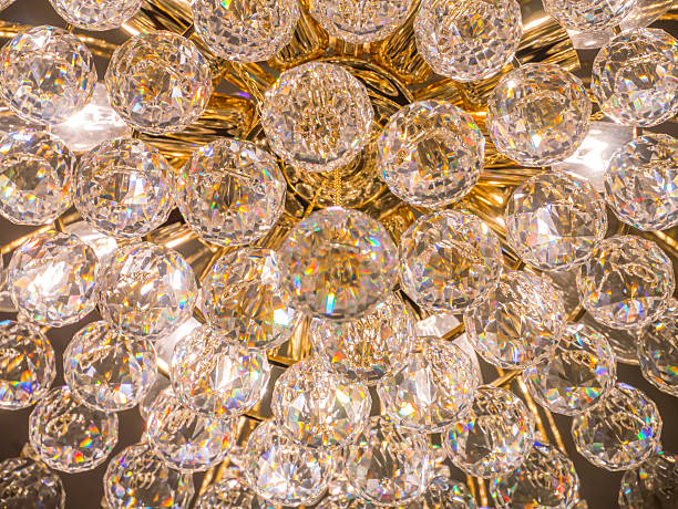 istock Twinkle, twinkle, crystal chandelier 630041074