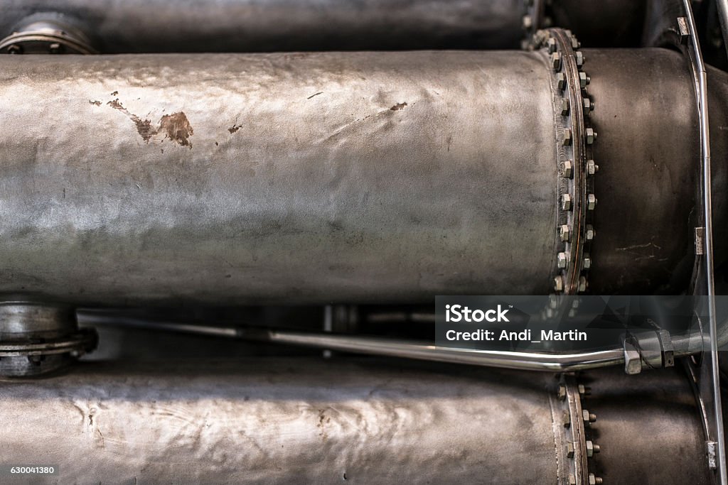 Pipework Panel Metal Panel With Pipework Stock Photo - Download Image Now - Aging ...