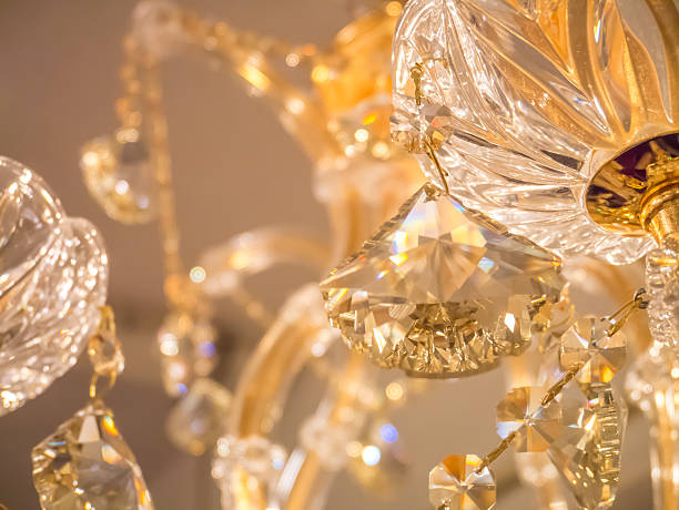 istock Twinkle, twinkle, crystal chandelier 630041754
