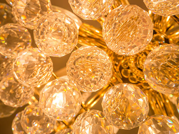 istock Twinkle, twinkle, crystal chandelier 630041902