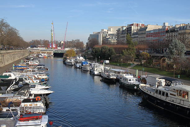 istock Arsenal Harbor - Paris - France 630053624