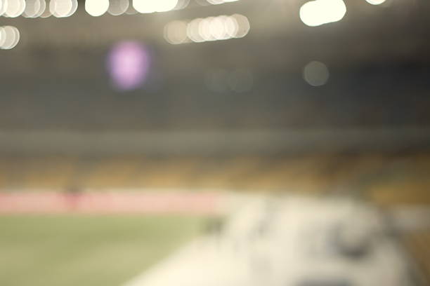 istock Background of the stadium, the image is not in focus 631186218