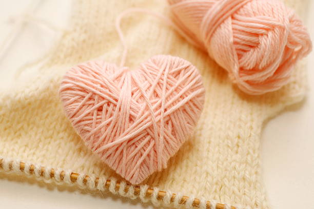 istock Heart of yarn 631666114
