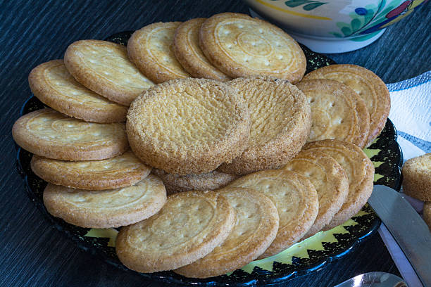 istock Breakfast with breton patties and palets 631666942