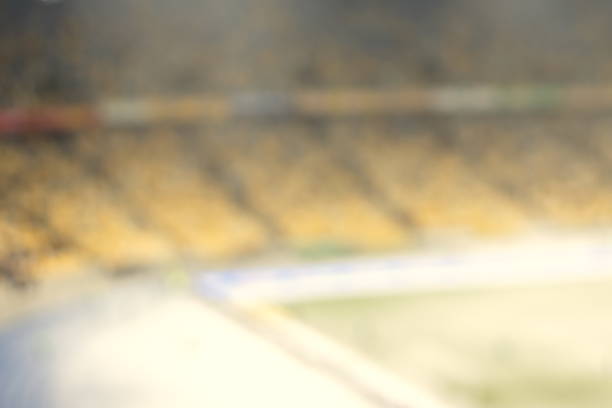 istock Background of the stadium, the image is not in focus 631935088