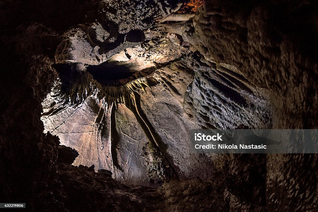 Limestone Cave Limestone Cave ,low angle view Beauty In Nature Stock Photo