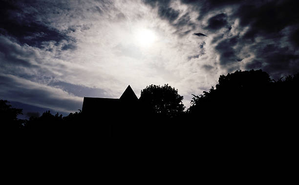 istock Silhouette of house 633115620