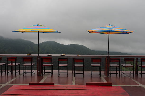food restaurant on mountain.