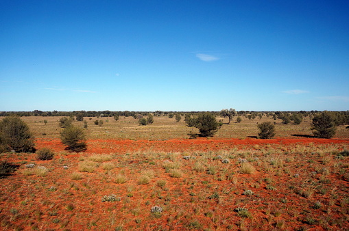 On the Ghan, crossing the Outback, Australia