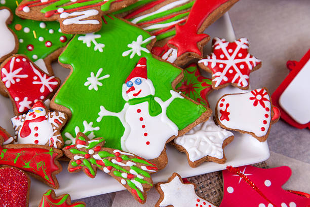istock Plate of cookies handmade 635480304