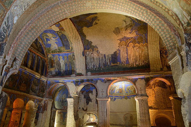 istock cave church in Cappadocia 635670776