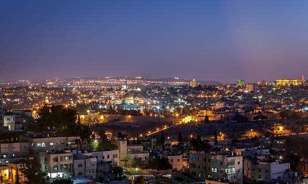 istock Jerusalem Old City at Night 635671078