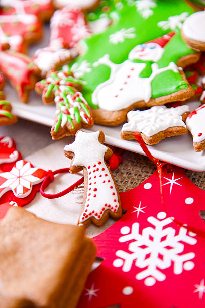 istock Plate of cookies handmade 635671092