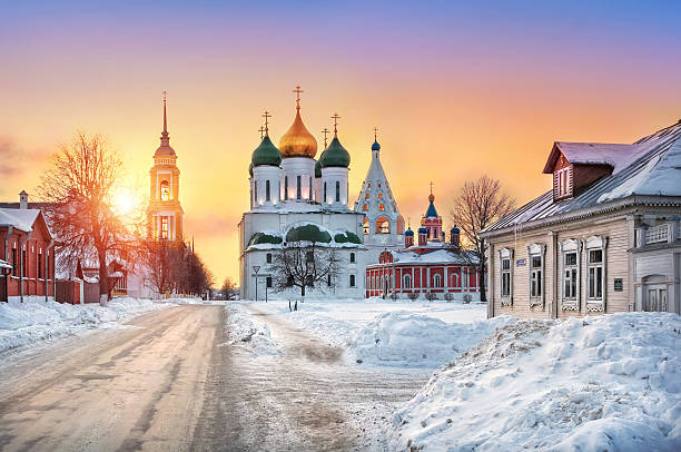 istock Evening light of Kolomna 635672618