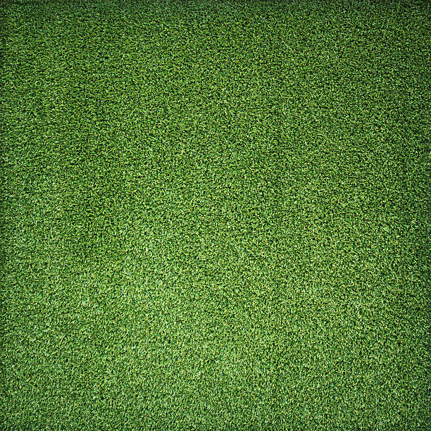 istock Green Fake grass background 635672640