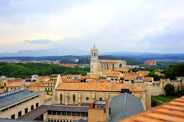 istock The Old Town of Girona, Spain 635673808