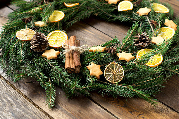 istock Christmas cookies star in the box on the table 635674000
