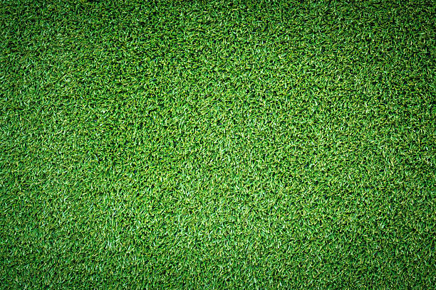 istock Green Fake grass background 635674332
