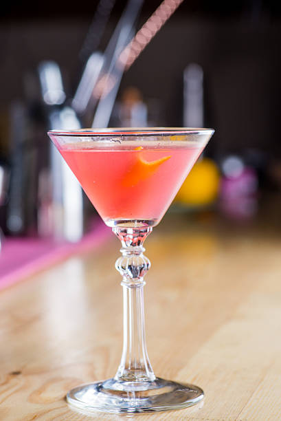 istock drink in a beautiful glass on the bar 635674412