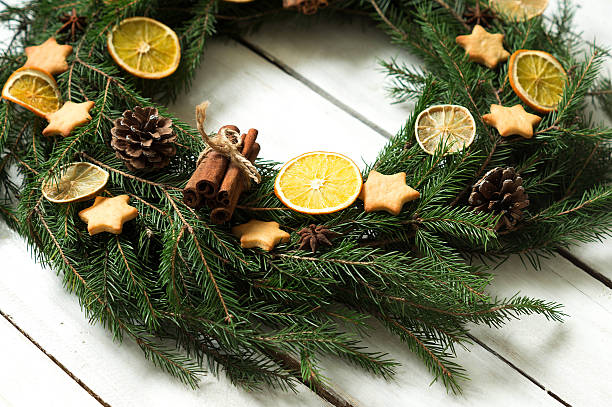 istock Christmas cookies star in the box on the table 635674434
