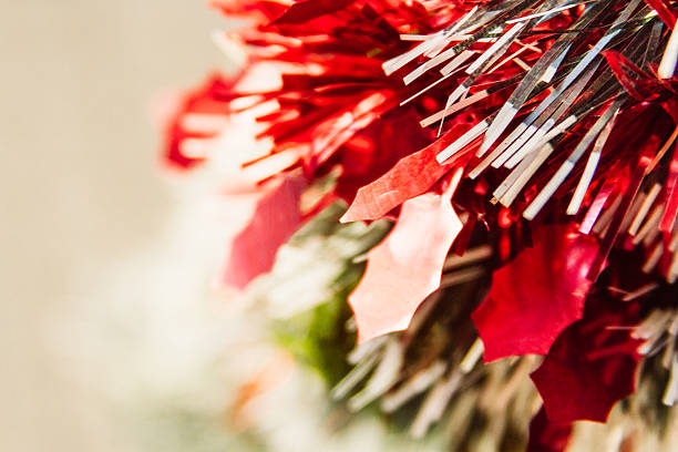 istock Macro closeup of a decoration on a Christmas tree 635675542