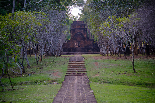 Is a historical park in the Sai Yok district, Kanchanaburi province, Thailand. The remains of two Khmer temples date to the 13th and 14th century. It was declared a historical park in 1987. Built in the Bayon style, the temple relates to the Khmer kingdom in the reign of King Jayavarman VII (1180 to 1219). A stone inscription of Prince Vira Kumara praising his father, 23 cities are named. One of. Photo taken on: Photo taken on: 12 November 2016