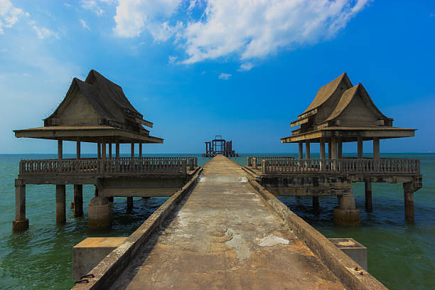 istock Sunset Bridge Djittabhawan Pattaya, Thailand. 635678476