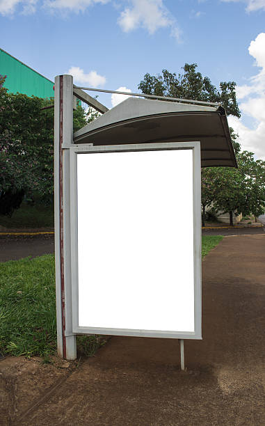 istock Billboard white blank with room to add your own text. 635680258