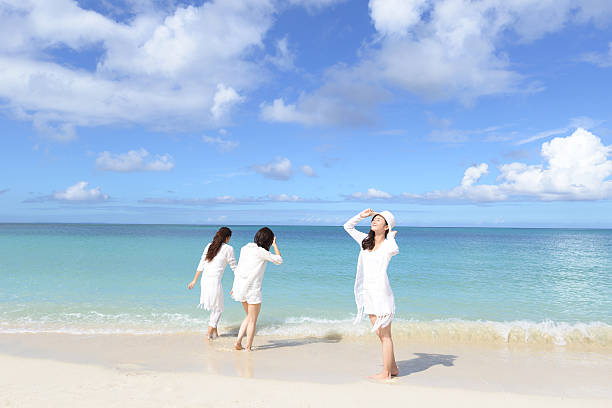 istock Women enjoy the sun 635683232