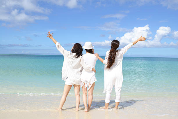 istock Women on the beach 635684202