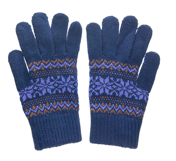 istock knitted gloves. gloves isolated on white background. gloves 635700500