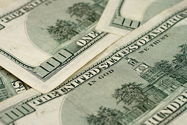 istock Rear Facing Hundred Dollar Bills Shot In Macro 635717678