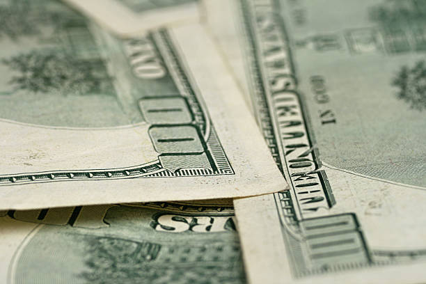istock Rear Facing Hundred Dollar Bills Shot In Macro 635718348