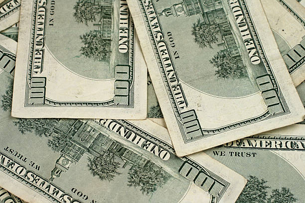 istock Rear Facing Hundred Dollar Bills Shot In Macro 635718556