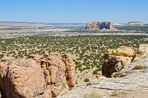 istock Sandstone Mesa and Desert Landscape 635720790