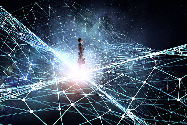 istock Addicted to social nets . Mixed media 635721036