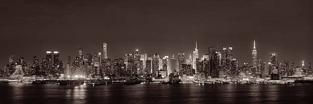 istock Midtown skyline over Hudson River 635725950