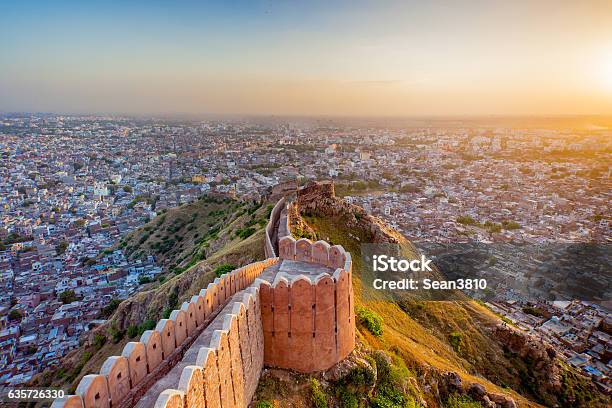 Nahargarh Fort Stock Photo - Download Image Now - Jaipur, India, City