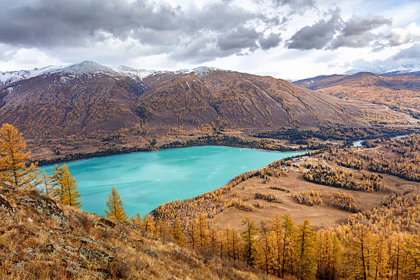 istock Kanas lake View ,  Xinjiang, China 635730494