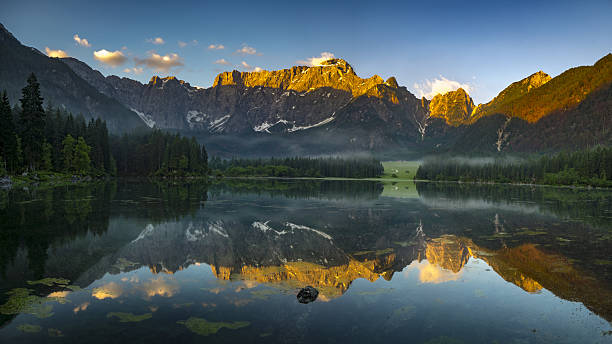 istock mountain lake in the Italian Alps 635731374