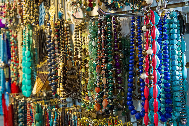 istock Souvenirs shop in Arab quarter . 635732092
