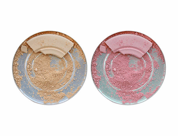 istock Used Colored Powder on isolated white background (clipping path) 635732508