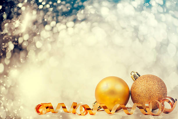 istock Closeup on Chrismas balls 635733022