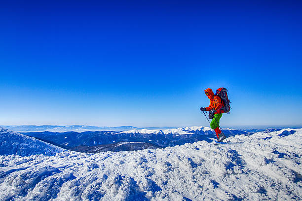 istock Winter hiking in the mountains. 635741550