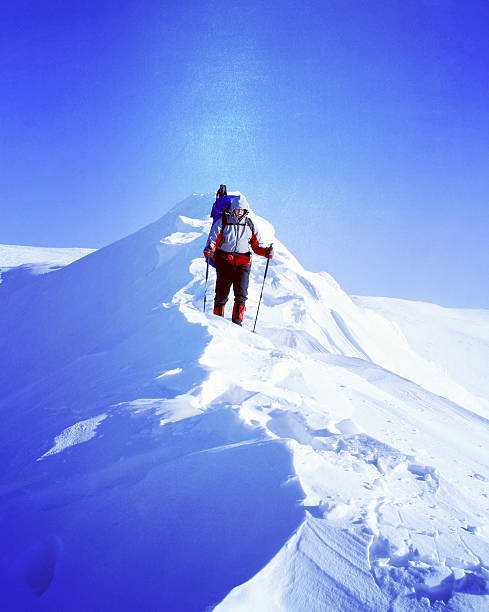 istock Winter hiking in the mountains. 635742342