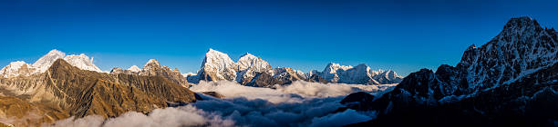 istock Mt Everest peaks panorama Himalayan mountain range above the clouds 635757564