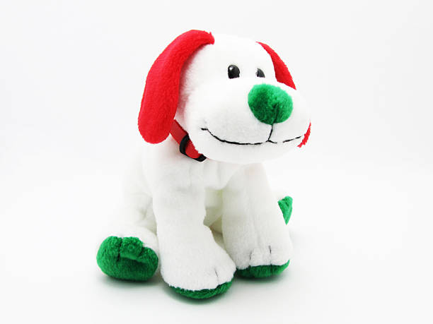 istock Soft children's toy dog a white background 635764246
