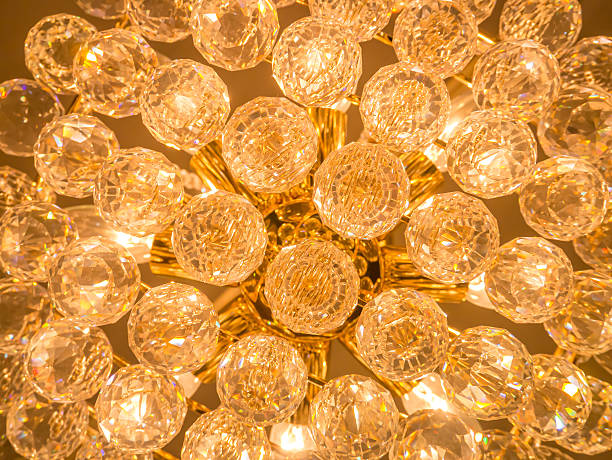 istock Twinkle, twinkle, crystal chandelier 635765428